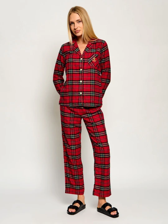Zdjęcie produktu LAUREN RALPH LAUREN Piżama | Regular Fit czerwony