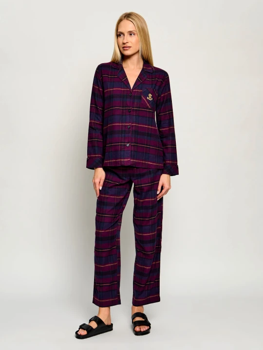 Zdjęcie produktu LAUREN RALPH LAUREN Piżama | Regular Fit fioletowy