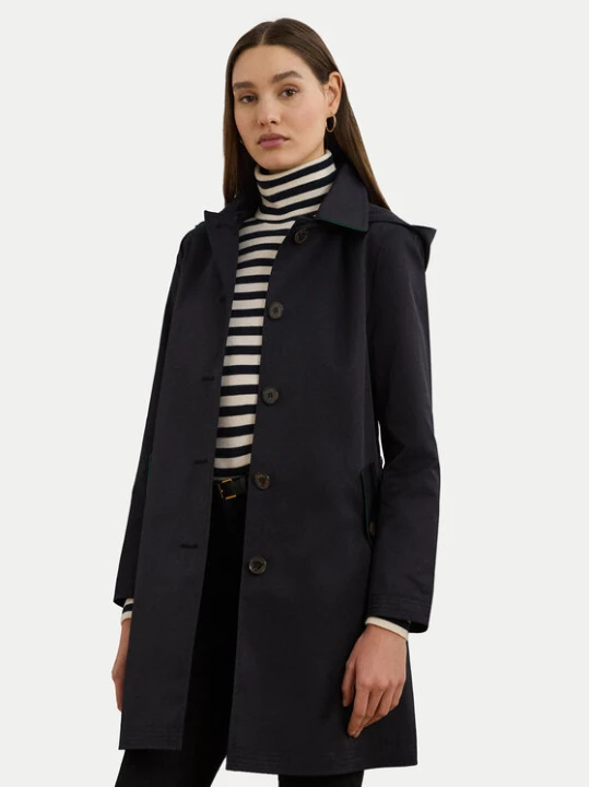 Zdjęcie produktu LAUREN RALPH LAUREN Płaszcz przejściowy 297967121005 Granatowy Straight Fit
