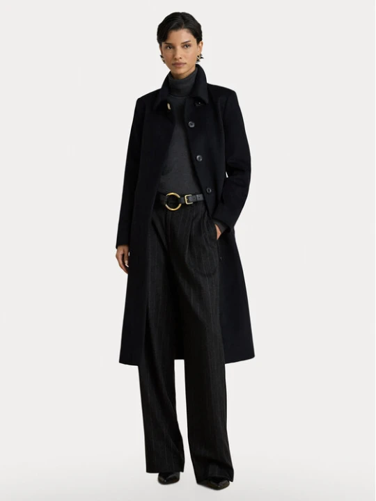 Zdjęcie produktu LAUREN RALPH LAUREN Płaszcz wełniany 297P23444002 Brązowy jasny Regular Fit