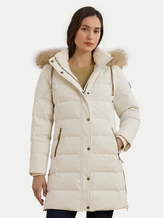 Zdjęcie produktu LAUREN RALPH LAUREN Kurtka puchowa 297957509002 Kremowy Regular Fit