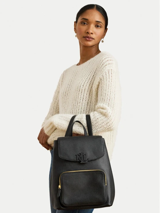 Zdjęcie produktu LAUREN RALPH LAUREN Plecak Medium Cameryn 431969355002 Czarny
