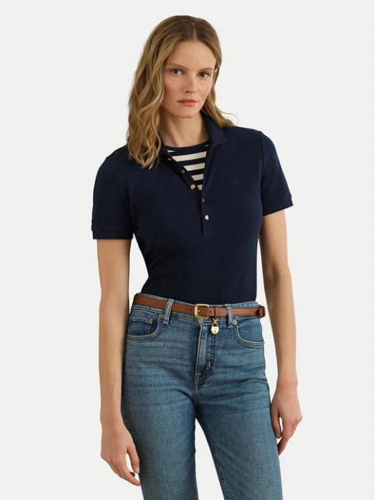 Zdjęcie produktu LAUREN RALPH LAUREN Polo 200679219028 Granatowy Regular Fit