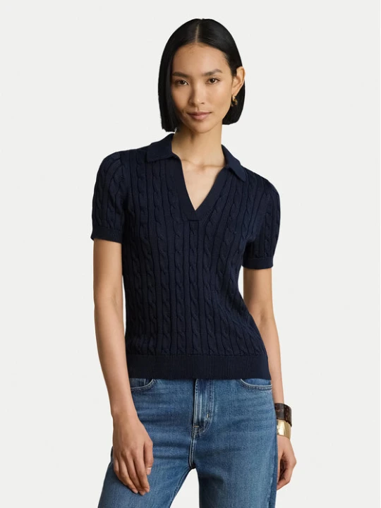 Zdjęcie produktu LAUREN RALPH LAUREN Polo 200P14041003 Granatowy Regular Fit