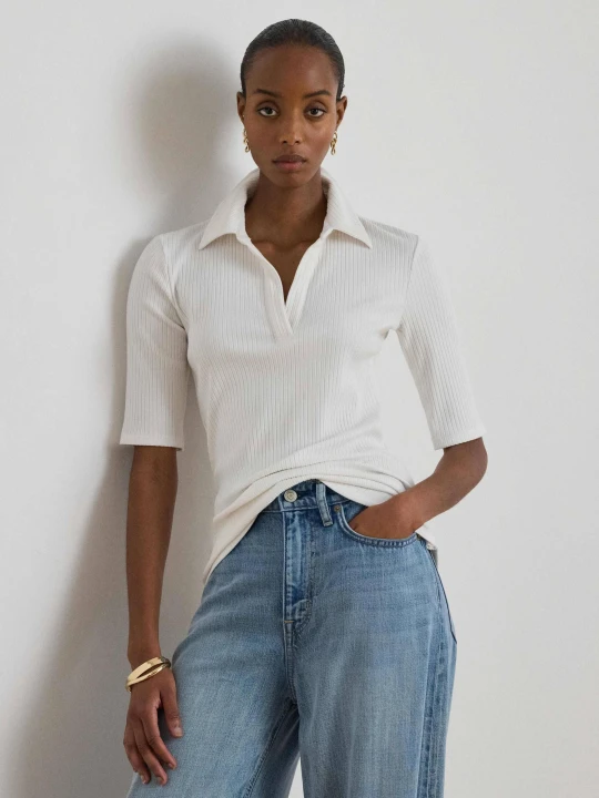 Zdjęcie produktu LAUREN RALPH LAUREN Polo | Slim Fit biały