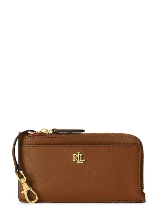 Zdjęcie produktu Lauren Ralph Lauren portfel damski skórzany brązowy