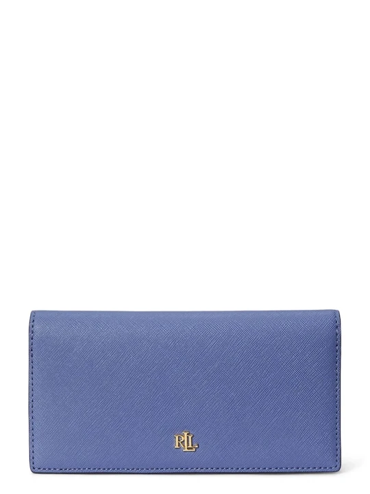 Zdjęcie produktu Lauren Ralph Lauren portfel damski skórzany niebieski
