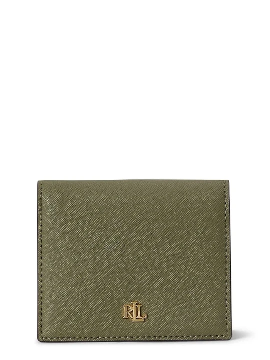 Zdjęcie produktu Lauren Ralph Lauren portfel damski skórzany zielony
