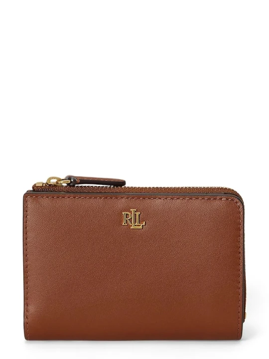 Zdjęcie produktu Lauren Ralph Lauren portfel damski skórzany brązowy