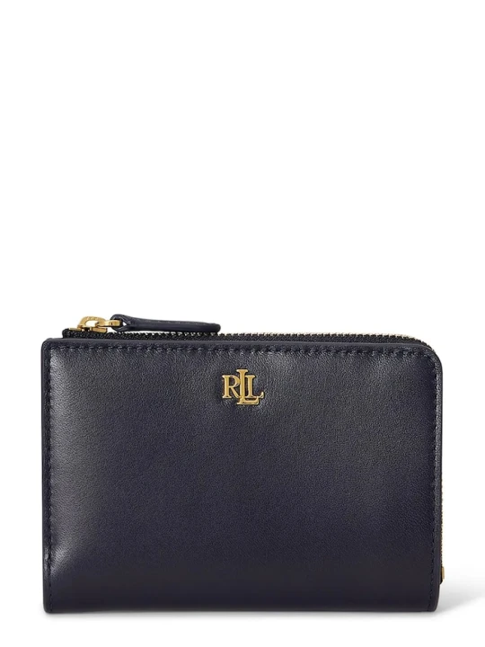 Zdjęcie produktu Lauren Ralph Lauren portfel damski skórzany granatowy