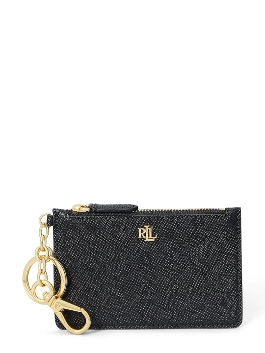 Zdjęcie produktu Lauren Ralph Lauren portfel skórzany czarny