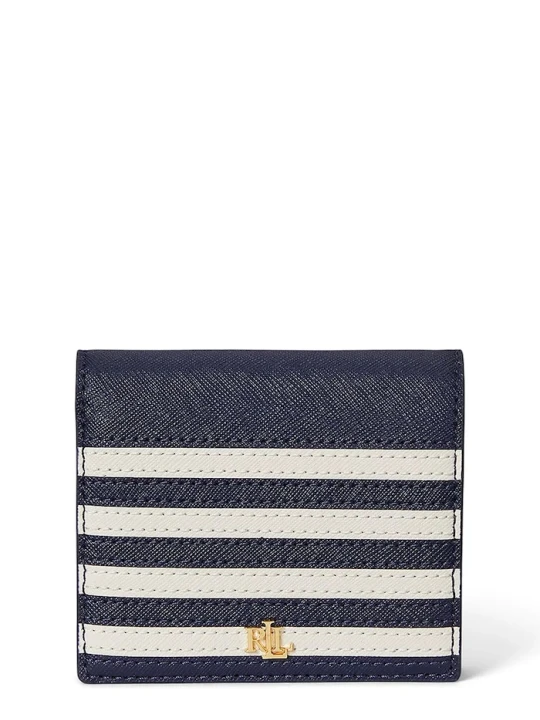 Zdjęcie produktu Lauren Ralph Lauren portfel skórzany granatowy