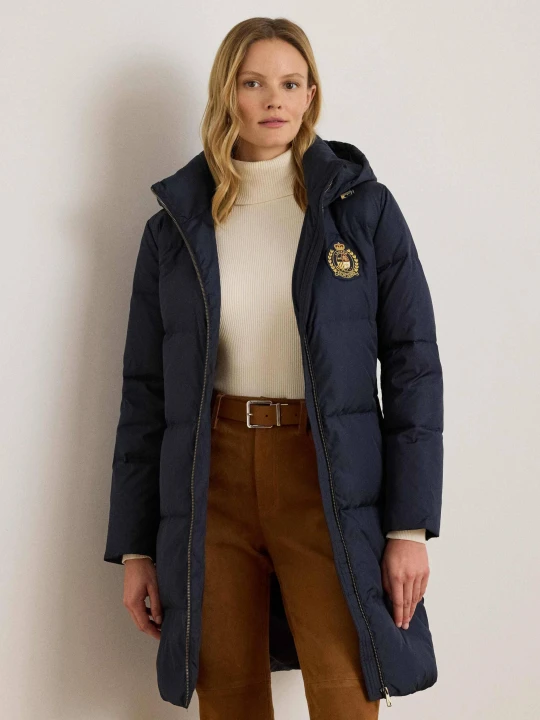Zdjęcie produktu LAUREN RALPH LAUREN Puchowy płaszcz granatowy