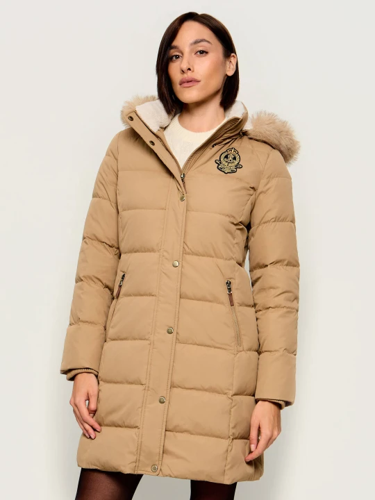 Zdjęcie produktu LAUREN RALPH LAUREN Puchowy płaszcz beżowy