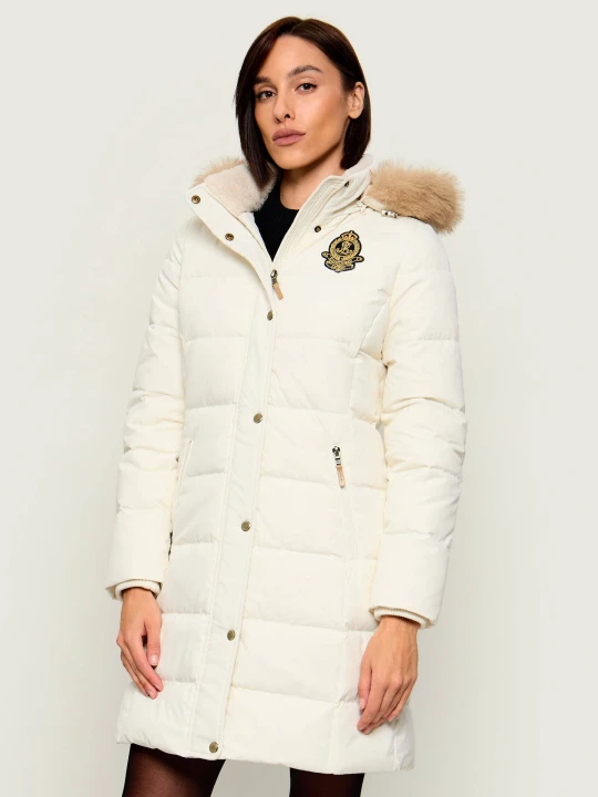 Zdjęcie produktu LAUREN RALPH LAUREN Puchowy płaszcz biały