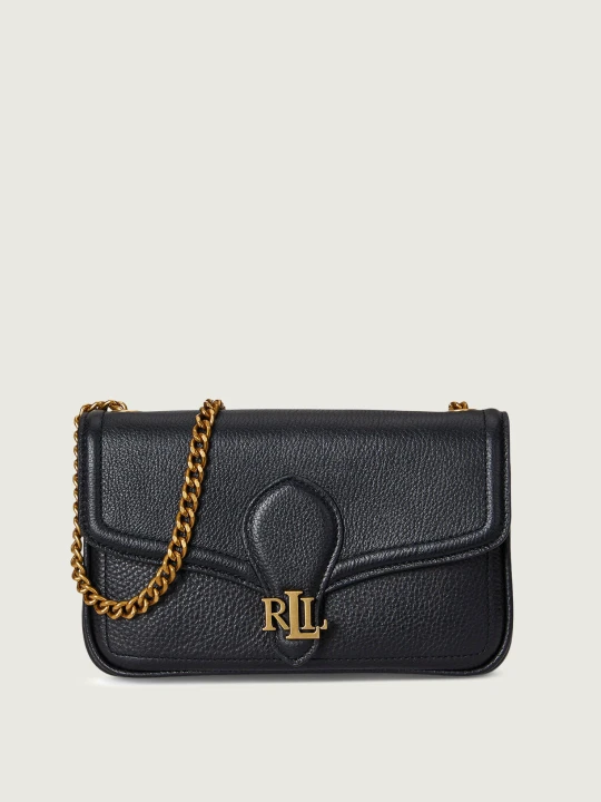 Zdjęcie produktu LAUREN RALPH LAUREN Skórzana listonoszka BRADLEY czarny