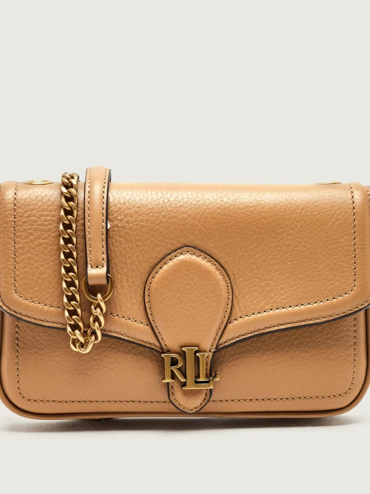 Zdjęcie produktu LAUREN RALPH LAUREN Skórzana listonoszka Bradley camel