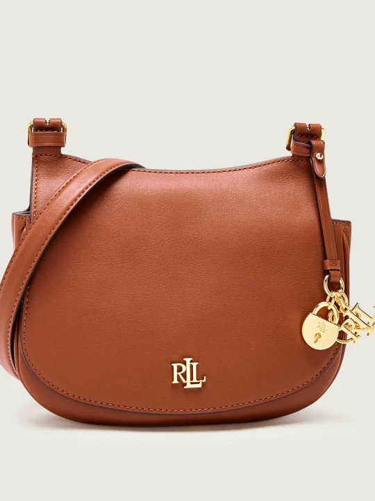 Zdjęcie produktu LAUREN RALPH LAUREN Skórzana listonoszka MARCY brązowy