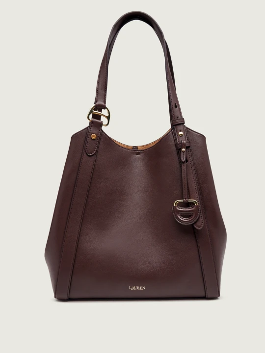 Zdjęcie produktu LAUREN RALPH LAUREN Skórzana shopperka Tasha brązowy