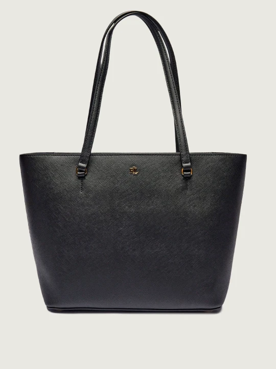 Zdjęcie produktu LAUREN RALPH LAUREN Skórzana torebka na ramię czarny