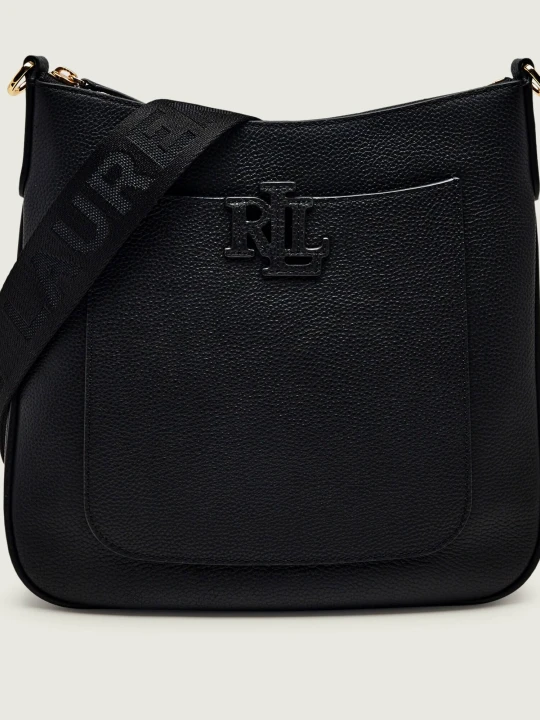 Zdjęcie produktu LAUREN RALPH LAUREN Skórzana torebka na ramię CAMERYN 27 czarny