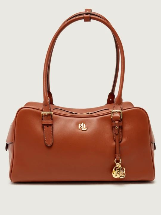 Zdjęcie produktu LAUREN RALPH LAUREN Skórzana torebka na ramię MARCY brązowy