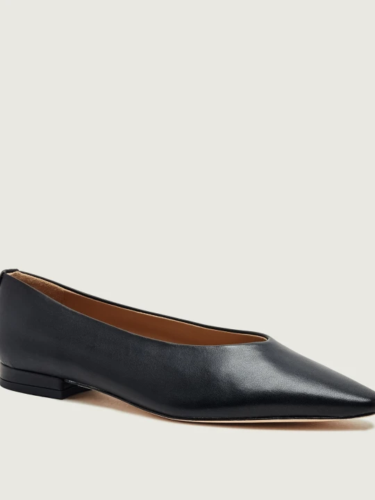 Zdjęcie produktu LAUREN RALPH LAUREN Skórzane baleriny Audri czarny