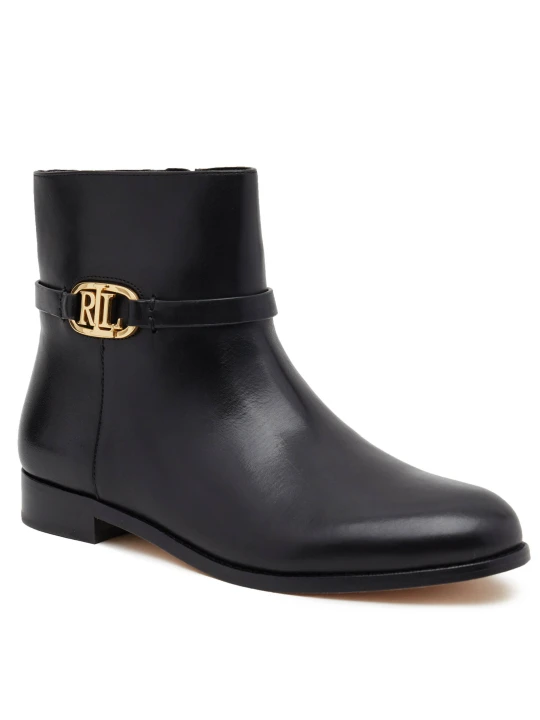 Zdjęcie produktu LAUREN RALPH LAUREN Skórzane botki czarny