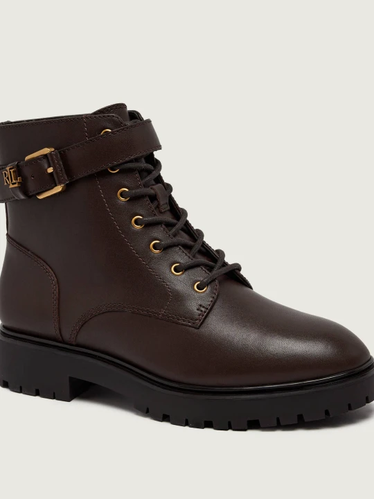 Zdjęcie produktu LAUREN RALPH LAUREN Skórzane botki Allyson brązowy