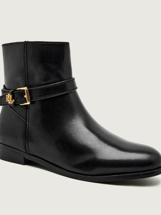 Zdjęcie produktu LAUREN RALPH LAUREN Skórzane botki BROOKE BT 2 czarny