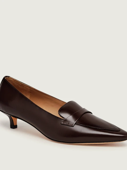 Zdjęcie produktu LAUREN RALPH LAUREN Skórzane czółenka Francesca brązowy