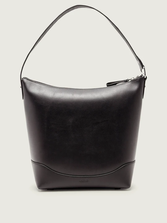 Zdjęcie produktu LAUREN RALPH LAUREN Skórzane hobo TASHA czarny