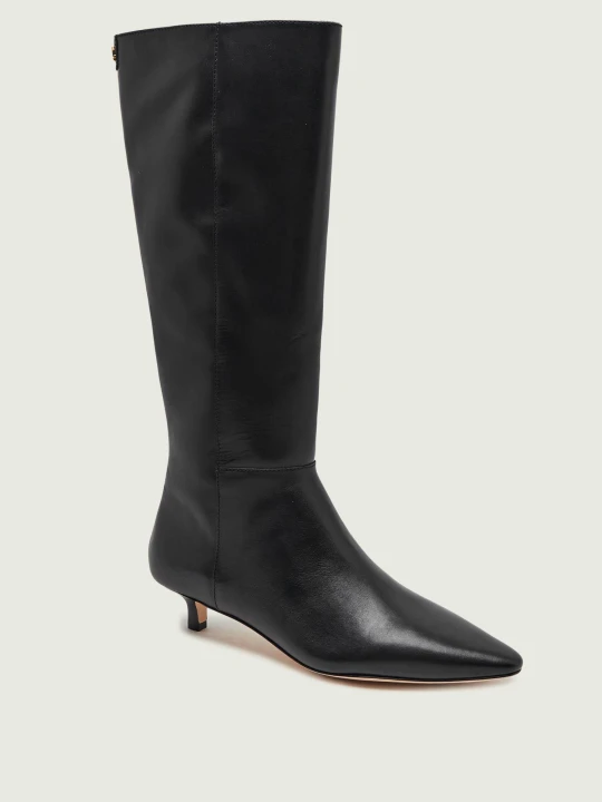 Zdjęcie produktu LAUREN RALPH LAUREN Skórzane kozaki Francesca czarny