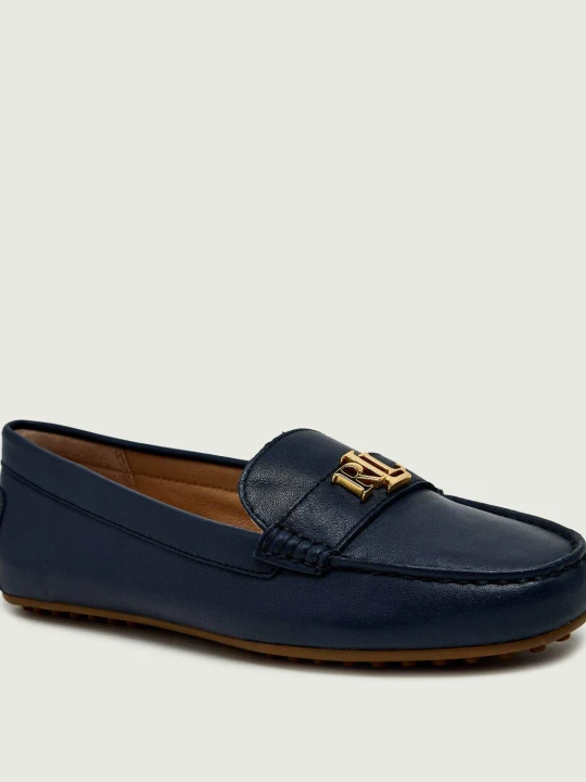 Zdjęcie produktu LAUREN RALPH LAUREN Skórzane mokasyny BARNSBURY granatowy