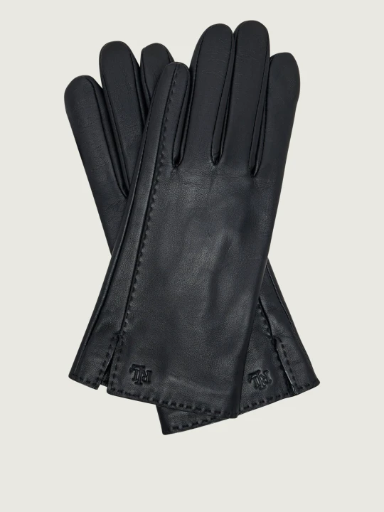 Zdjęcie produktu LAUREN RALPH LAUREN Skórzane rękawiczki czarny