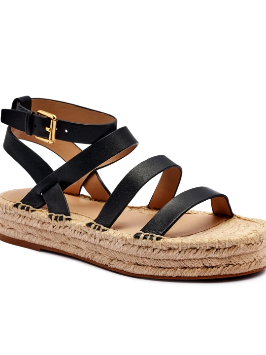 Zdjęcie produktu LAUREN RALPH LAUREN Skórzane sandały POLLY czarny