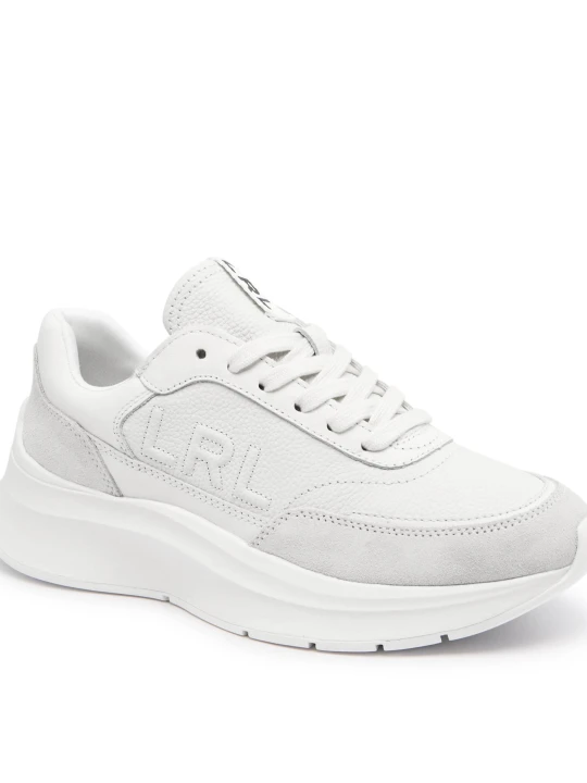 Zdjęcie produktu LAUREN RALPH LAUREN Skórzane sneakersy FRANKY biały