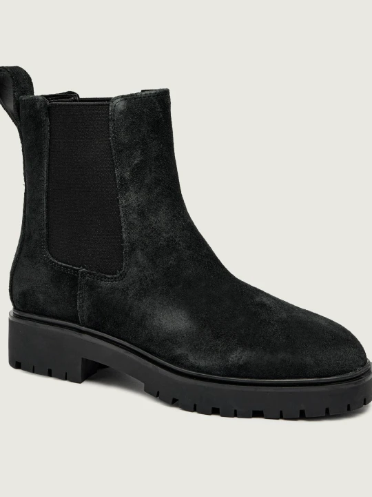 Zdjęcie produktu LAUREN RALPH LAUREN Sztyblety ALLYSON | zamsz czarny