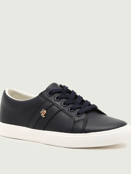 Zdjęcie produktu LAUREN RALPH LAUREN Skórzane trampki JANSON II granatowy