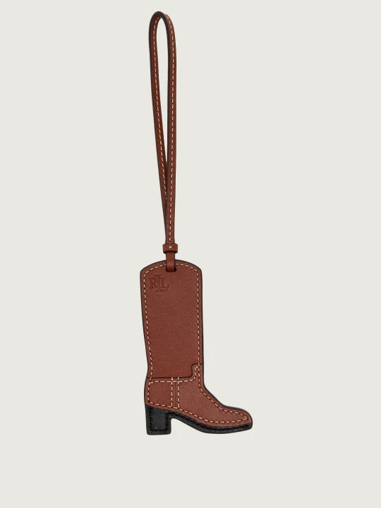 Zdjęcie produktu LAUREN RALPH LAUREN Skórzany brelok Boot Charm brązowy