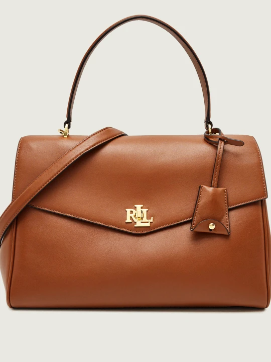 Zdjęcie produktu LAUREN RALPH LAUREN Skórzany kuferek Farrah brązowy