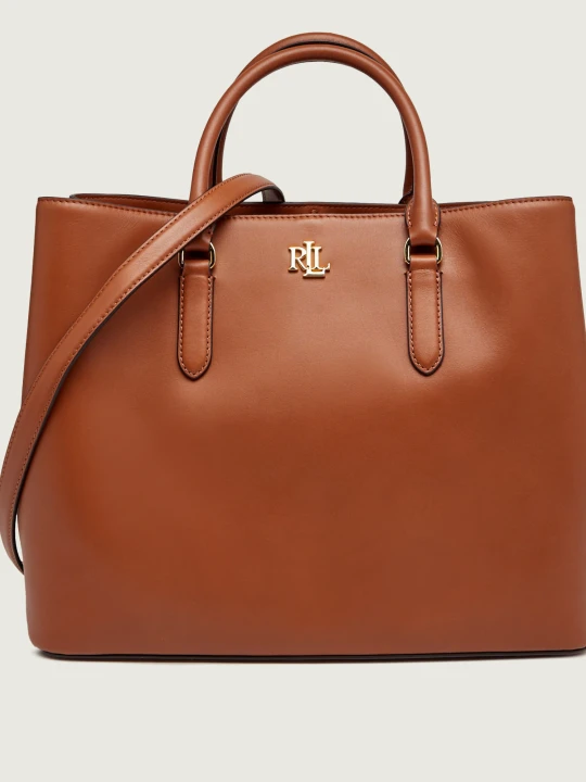 Zdjęcie produktu LAUREN RALPH LAUREN Skórzany kuferek Marcy brązowy
