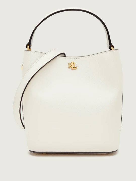 Zdjęcie produktu LAUREN RALPH LAUREN Skórzany kuferek REESE ecru