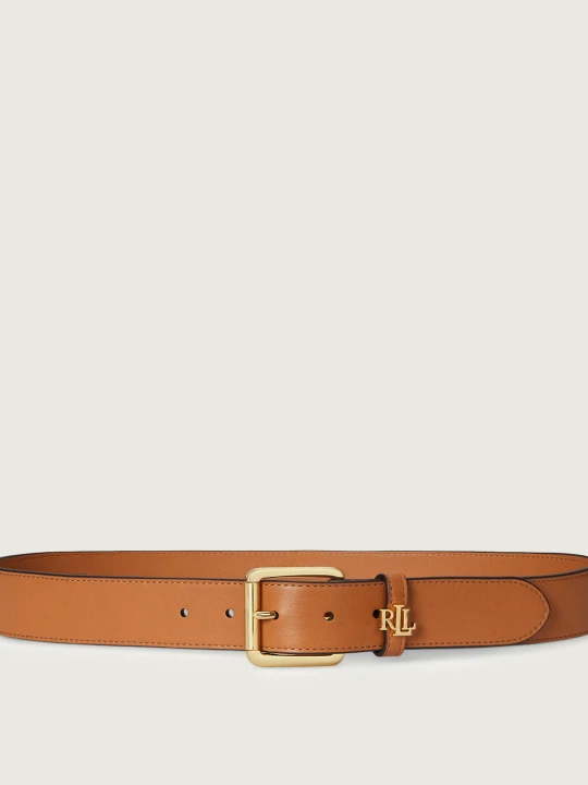 Zdjęcie produktu LAUREN RALPH LAUREN Skórzany pasek brązowy