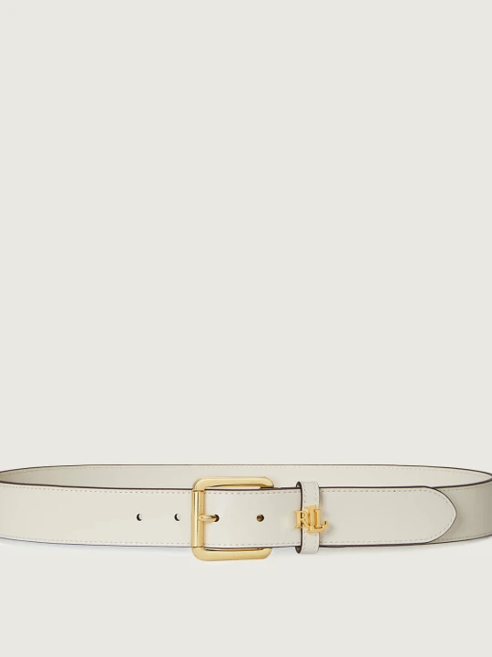Zdjęcie produktu LAUREN RALPH LAUREN Skórzany pasek biały