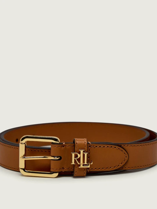 Zdjęcie produktu LAUREN RALPH LAUREN Skórzany pasek RESORT camel