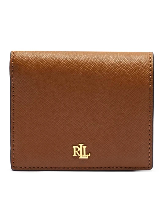 Zdjęcie produktu LAUREN RALPH LAUREN Skórzany portfel brązowy