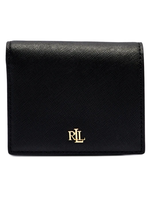Zdjęcie produktu LAUREN RALPH LAUREN Skórzany portfel czarny