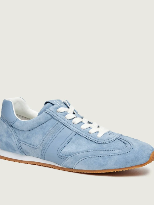 Zdjęcie produktu LAUREN RALPH LAUREN Sneakersy DANI | zamsz błękitny