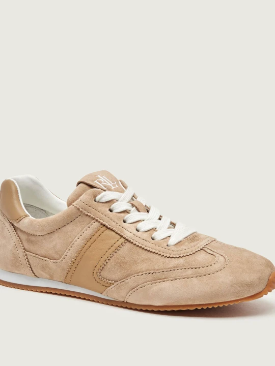 Zdjęcie produktu LAUREN RALPH LAUREN Sneakersy Dani | zamsz beżowy